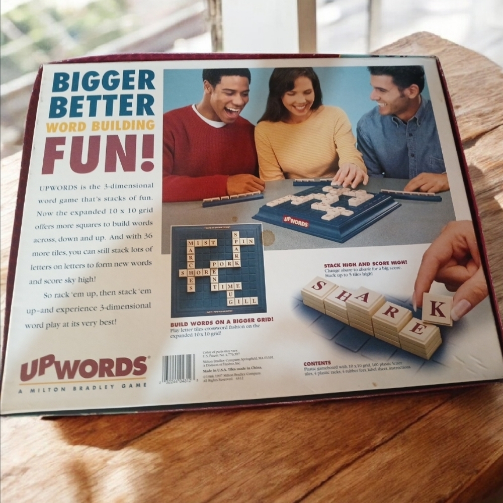 Upwords 3D Word Game by - Complete Set - Picture 2 of 5